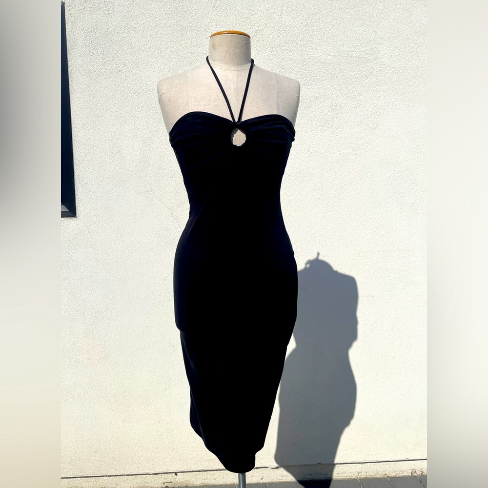Zara midi halter dress size medium